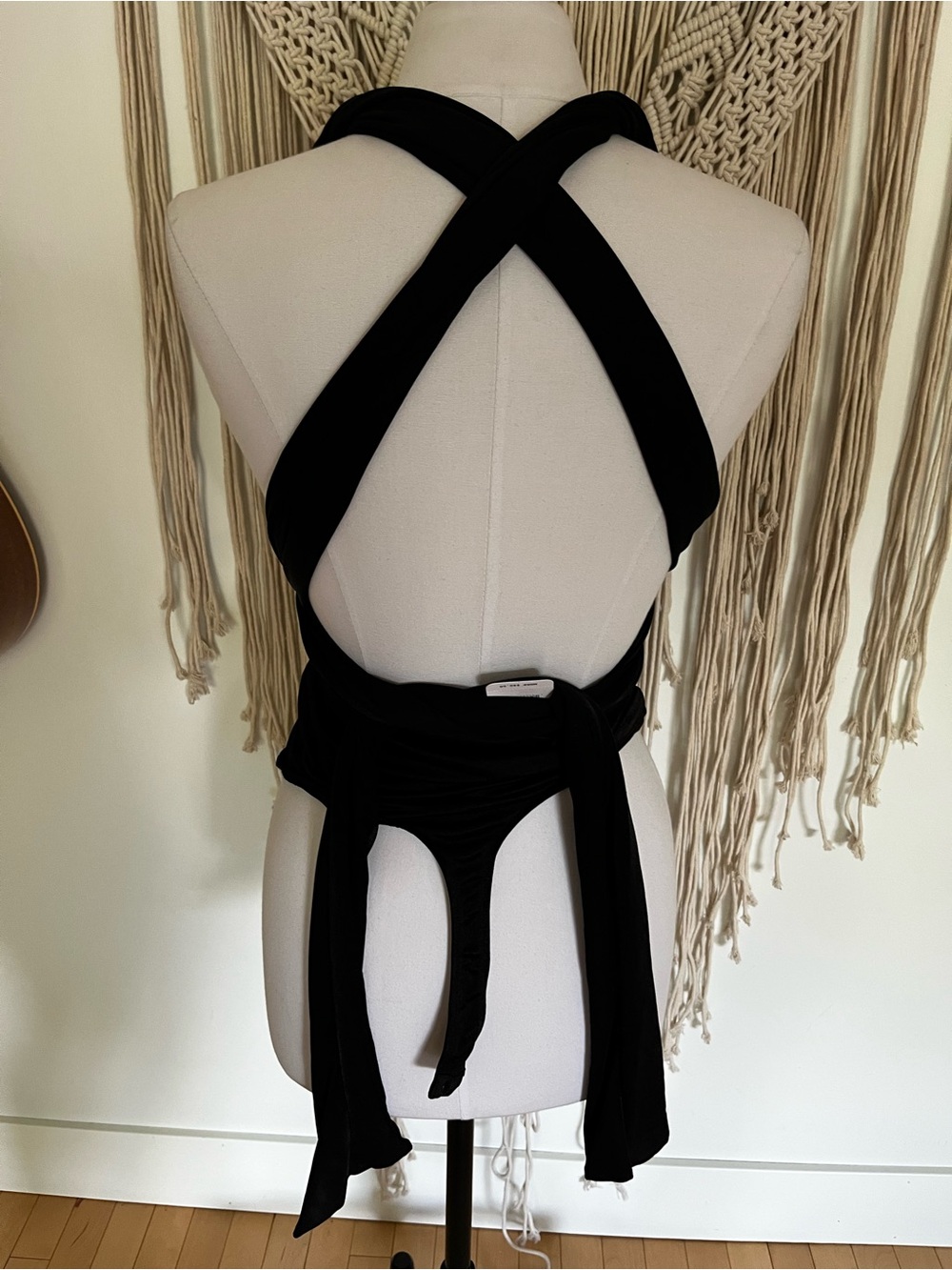 Free People 100 Ways Bodysuit in Black - Picture 7 of 16